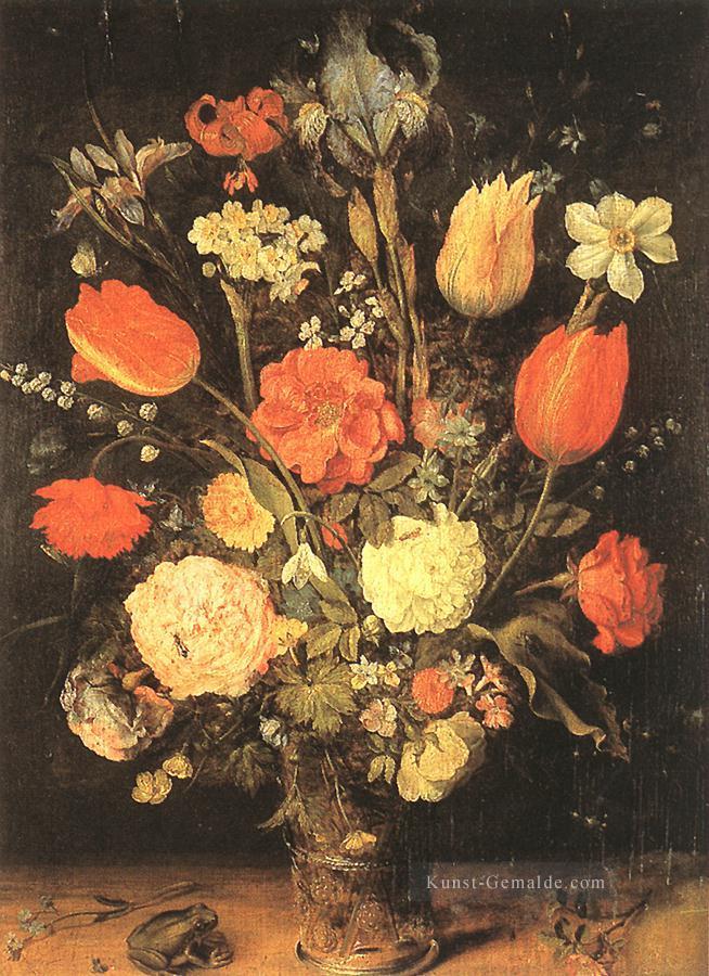 Blumen Flämisch Jan Brueghel der Ältere Blume Ölgemälde